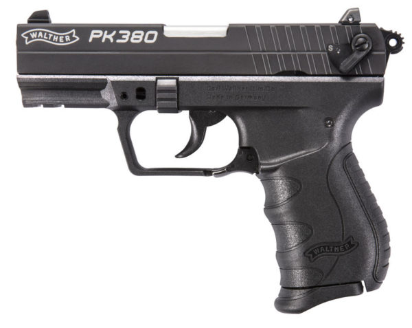 Walther -PK380 BLACK W/LASER SET