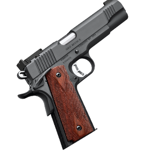  A favorite for all-around use, the Gold Match II (2016) features a 30 lines-per-inch serrated flat top slide, adjustable rear sight, extended ambidextrous thumb safety and Premium Aluminum Trigger.