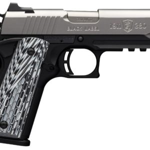 Browning -1911-380 Black Label Pro Stainless Compact with Rail