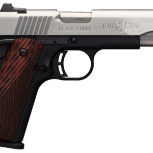 Browning -1911-380 Black Label Pro Medallion Stainless Full Size