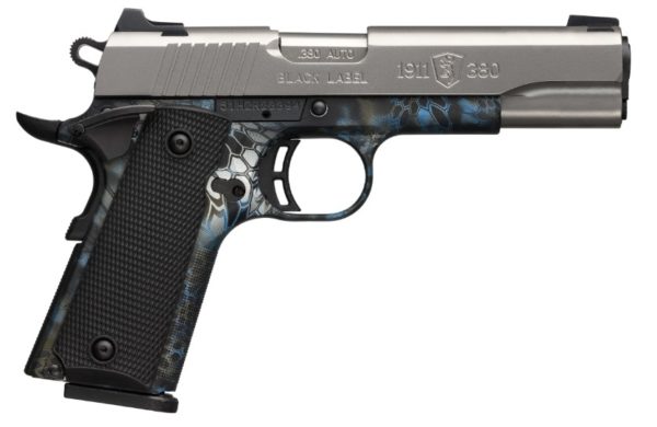Browning -1911-380 Black Label Pro Stainless Neptune Full Size