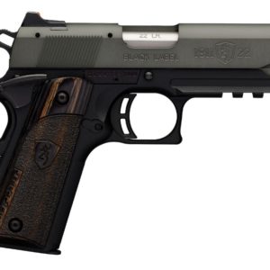 Browning -1911-22 Black Label Gray Compact with Rail