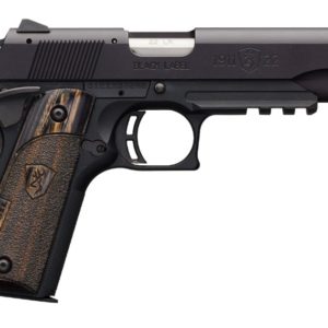 Browning- 1911-22 Black Label Full Size with Rail