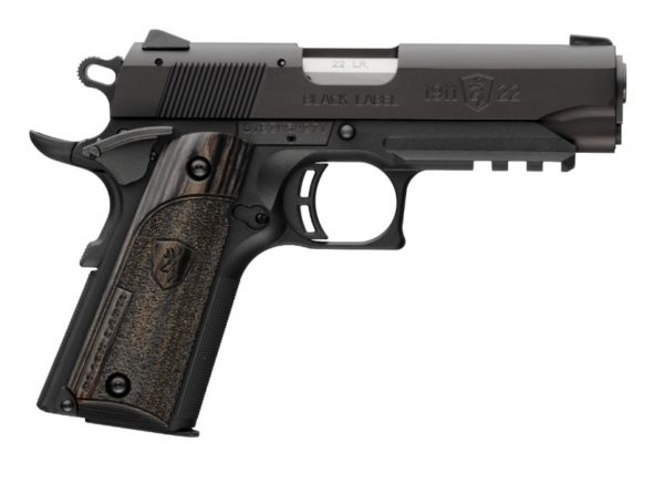 Browning- 1911-22 Black Label Compact with Rail