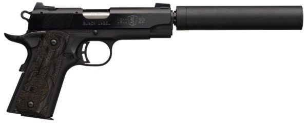 Browning-1911-22 Black Label Medallion Suppressor Ready Compact