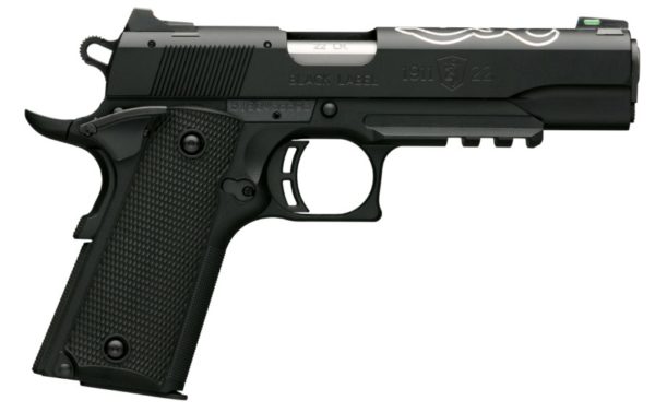 Browning-1911-22 Black Lite with Rail
